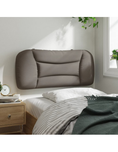 Cuscino Testiera Tortora 90 cm in Tessuto