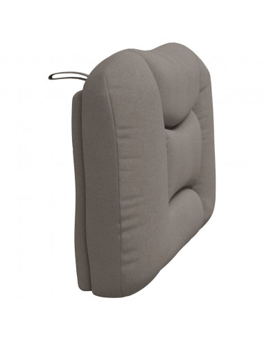 Cuscino Testiera Tortora 90 cm in Tessuto