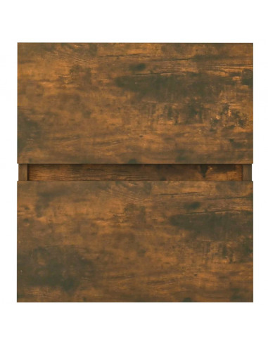 Mobile Lavabo Rovere Fumo 41x38,5x45 cm in Legno Multistrato