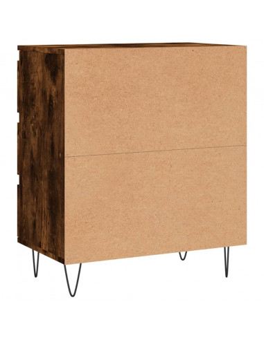 Credenza Rovere Fumo 60x35x70 cm in Legno Multistrato