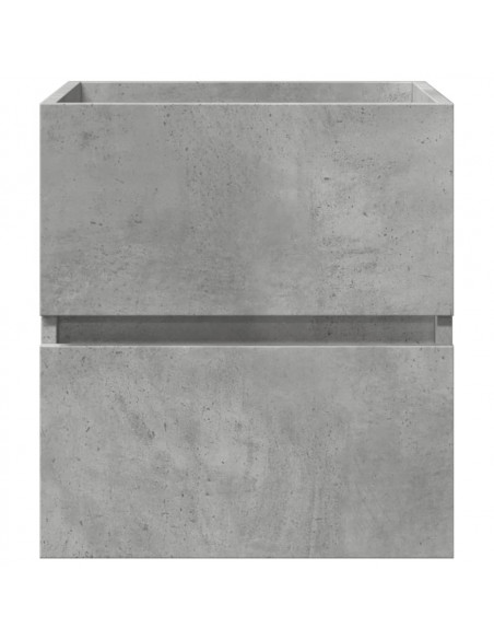Mobile Lavabo Grigio Cemento 41x38,5x45 cm in Legno Multistrato