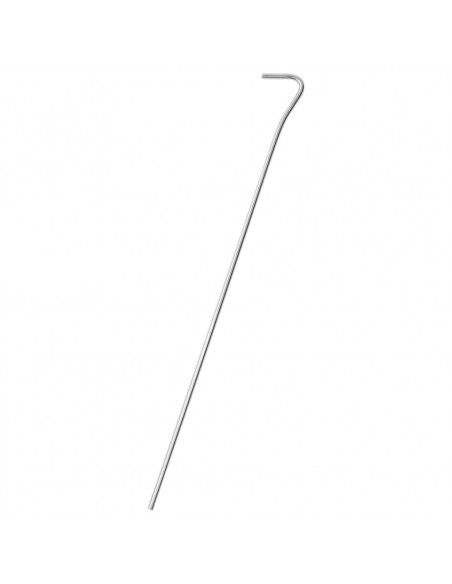 Picchetti per Tenda 50 pz 30 cm Ø4 mm in Acciaio Zincato