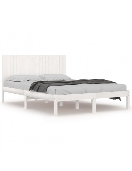 Giroletto Bianco in Legno Massello di Pino 200x200 cm