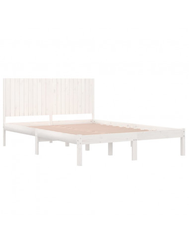 Giroletto Bianco in Legno Massello di Pino 200x200 cm