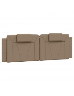 Cuscino Testiera Cappuccino 160 cm in Similpelle 2