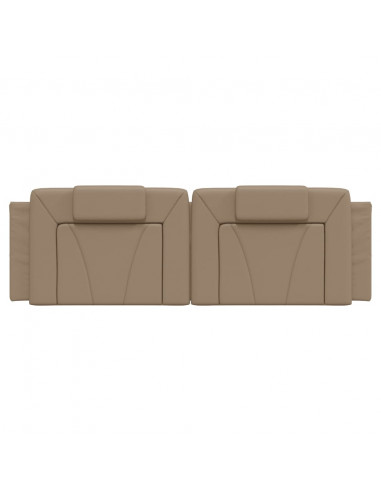 Cuscino Testiera Cappuccino 160 cm in Similpelle