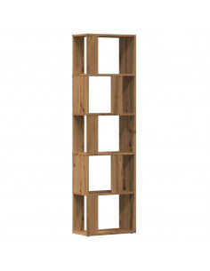 Libreria Rovere Artigianale 45x24x159 cm Legno Multistrato 2