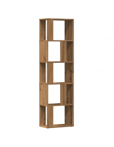 Libreria Rovere Artigianale 45x24x159 cm Legno Multistrato