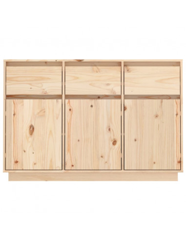 Credenza 110x34x75 cm in Legno Massello di Pino