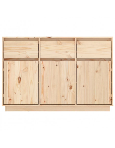 Credenza 110x34x75 cm in Legno Massello di Pino