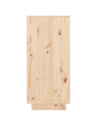 Credenza 110x34x75 cm in Legno Massello di Pino