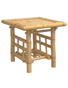 Tavolino 45x45x45 cm in Bambù 2