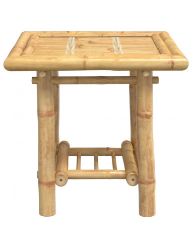 Tavolino 45x45x45 cm in Bambù