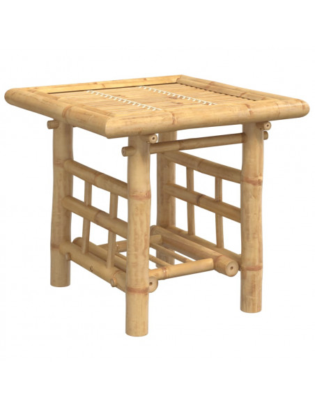 Tavolino 45x45x45 cm in Bambù