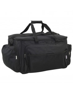 Borsa da Pesca Impermeabile Nera in Tessuto Oxford 2