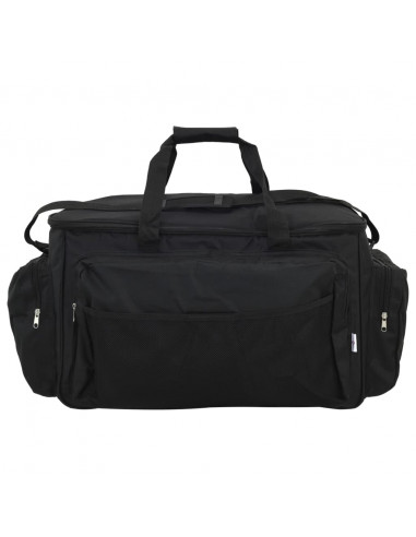 Borsa da Pesca Impermeabile Nera in Tessuto Oxford