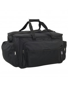 Borsa da Pesca Impermeabile Nera in Tessuto Oxford 2