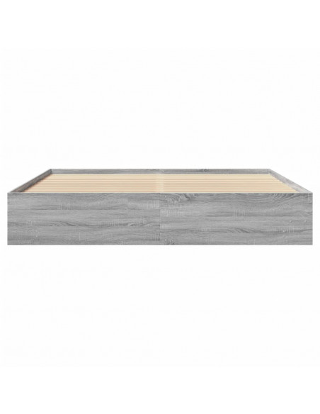 Giroletto Grigio Sonoma 180x200 cm in Legno Multistrato