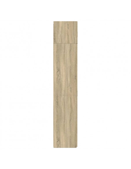 Armadietto Rovere Sonoma 80x42,5x225 cm in Truciolato