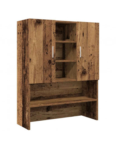 Mobile per Lavatrice Legno Antico 70,5x25,5x90 cm