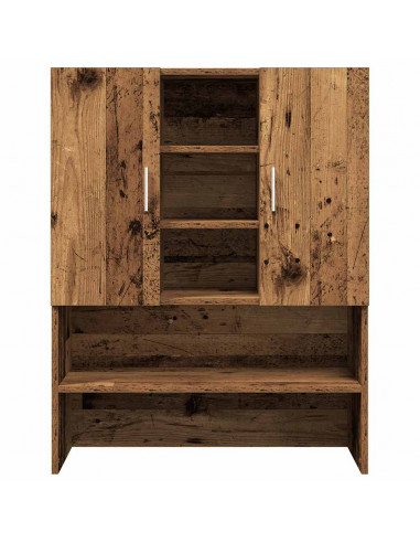 Mobile per Lavatrice Legno Antico 70,5x25,5x90 cm