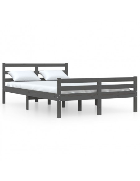 Giroletto Grigio in Legno Massello 140x190 cm
