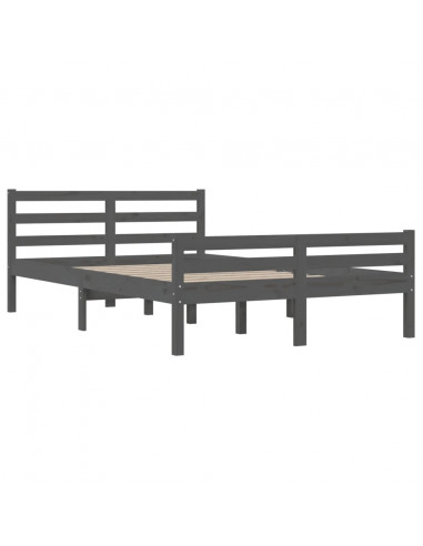 Giroletto Grigio in Legno Massello 140x190 cm