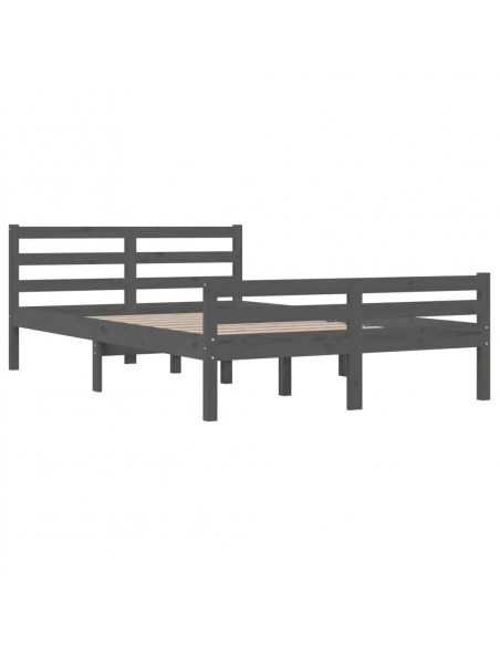Giroletto Grigio in Legno Massello 140x190 cm