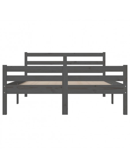 Giroletto Grigio in Legno Massello 140x190 cm