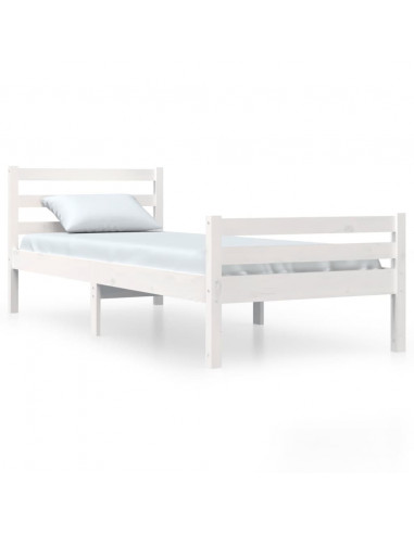 Giroletto Bianco in Legno Massello 100x200 cm