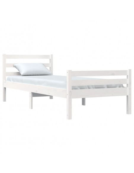 Giroletto Bianco in Legno Massello 100x200 cm