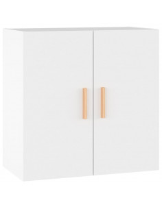 Armadietto a Muro Bianco 60x30x60 cm in Legno Multistrato 2