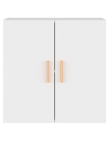 Armadietto a Muro Bianco 60x30x60 cm in Legno Multistrato