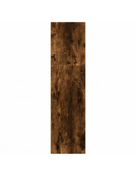Libreria Rovere Fumo 60x30x114 cm in Legno Multistrato