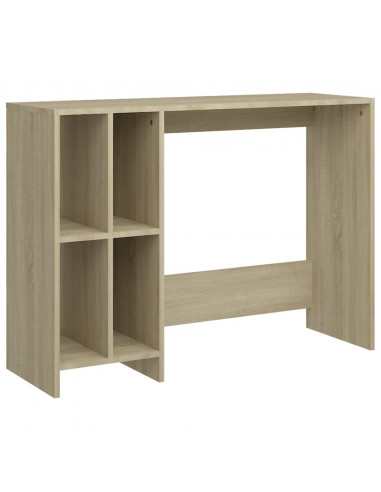 Scrivania Portatile Rovere Sonoma 102,5x35x75 cm Multistrato
