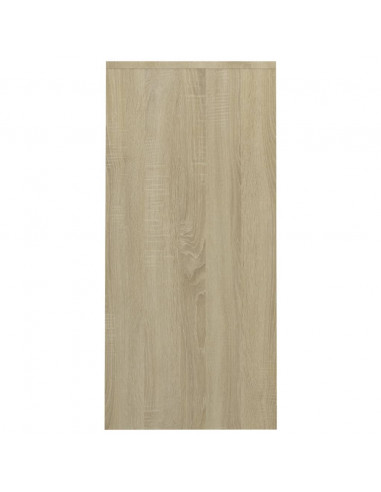 Scrivania Portatile Rovere Sonoma 102,5x35x75 cm Multistrato