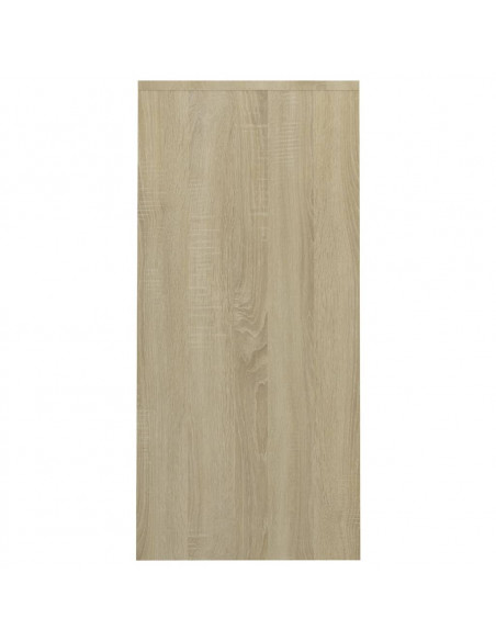 Scrivania Portatile Rovere Sonoma 102,5x35x75 cm Multistrato