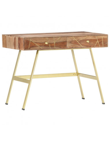 Scrivania con Cassetti 100x55x75 cm Legno Massello di Sheesham