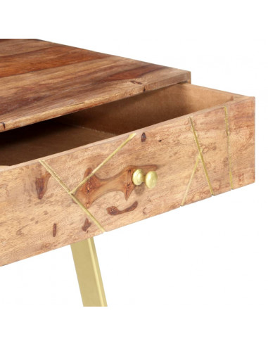 Scrivania con Cassetti 100x55x75 cm Legno Massello di Sheesham