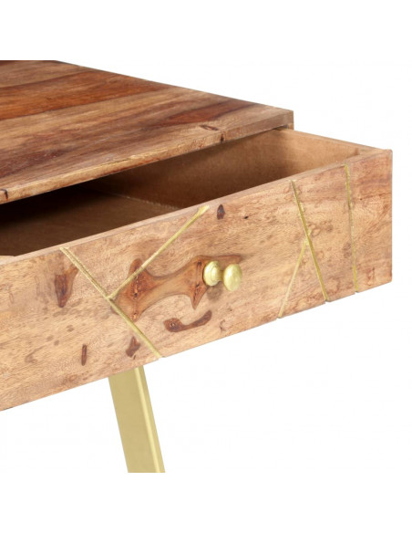 Scrivania con Cassetti 100x55x75 cm Legno Massello di Sheesham