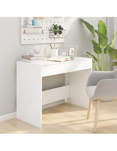 Scrivania Bianca 101x50x76,5 cm in Truciolato