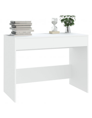 Scrivania Bianca 101x50x76,5 cm in Truciolato