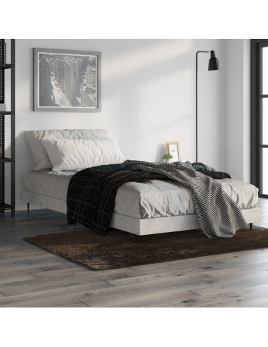 Giroletto Grigio Cemento 90x190 cm in Legno Multistrato