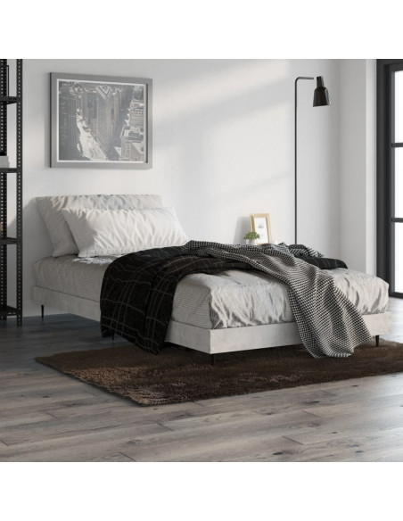 Giroletto Grigio Cemento 90x190 cm in Legno Multistrato