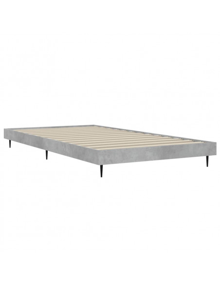 Giroletto Grigio Cemento 90x190 cm in Legno Multistrato