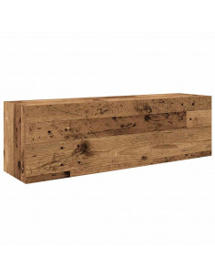Mobile da Bagno Legno Antico 100x25x30 cm in Truciolato 2
