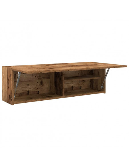 Mobile da Bagno Legno Antico 100x25x30 cm in Truciolato