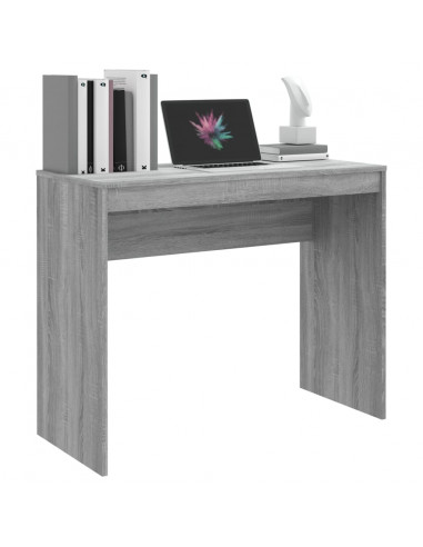Scrivania Grigio Sonoma 90x40x72 cm in Legno Multistrato