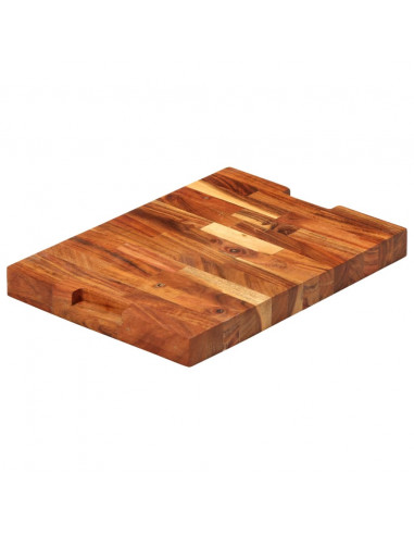 Tagliere 42x30x4 cm in Legno Massello di Acacia