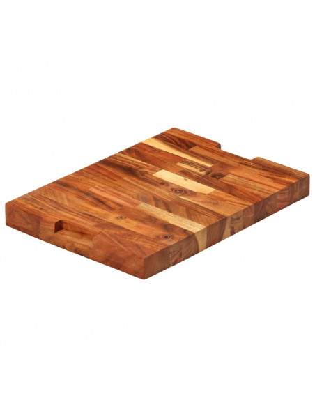 Tagliere 42x30x4 cm in Legno Massello di Acacia